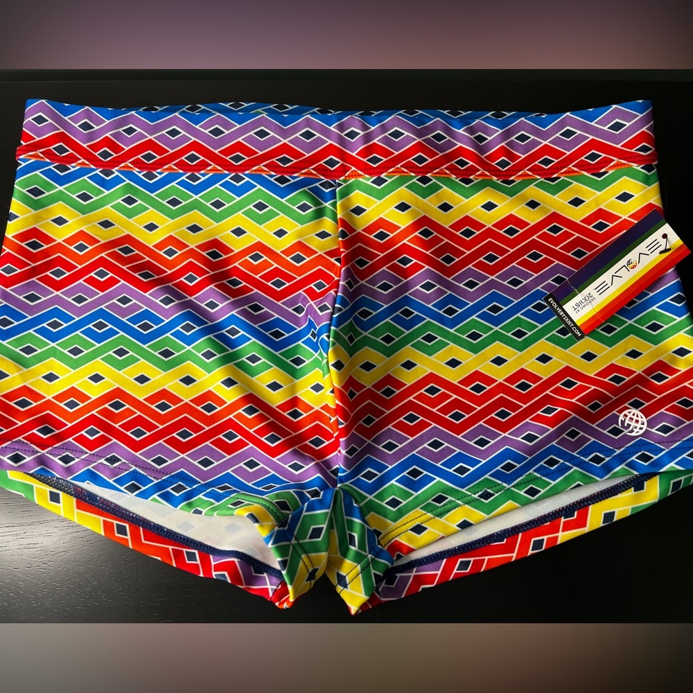 Evolve by 2(x)ist PRIDE Cabo Swim Trunk - Large